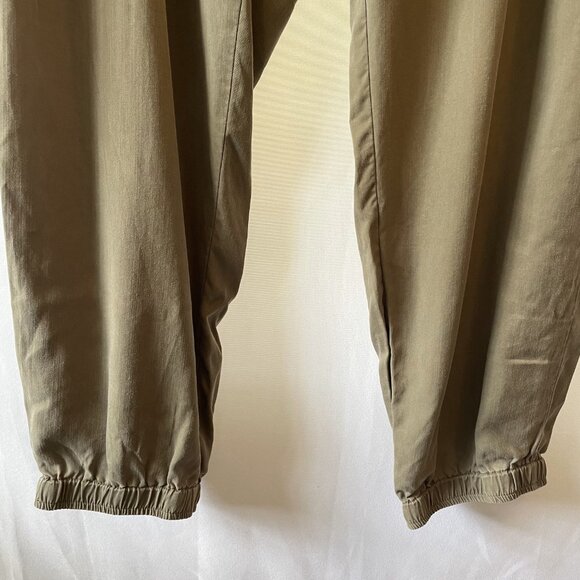 Pure Jill J Jill Size Large Green Elastic Waist Pull-on Casual Pants - Picture 4 of 11
